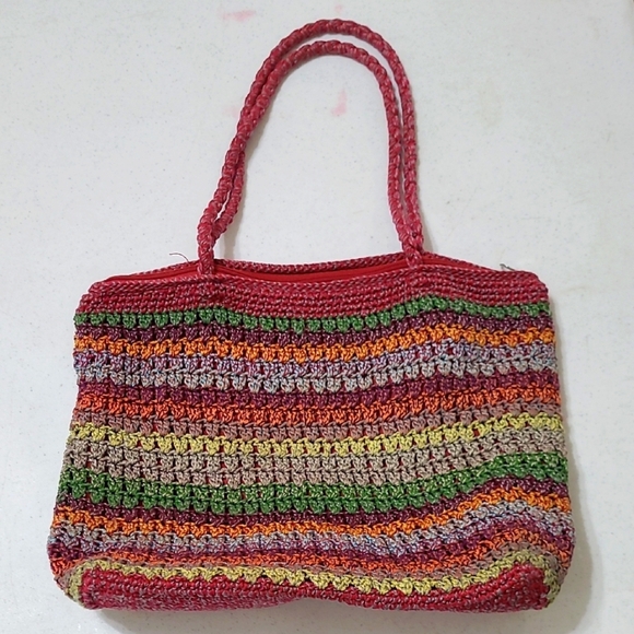 The Sak Colorful Shoulder Bag with Bohemian Stripes - Picture 1 of 16